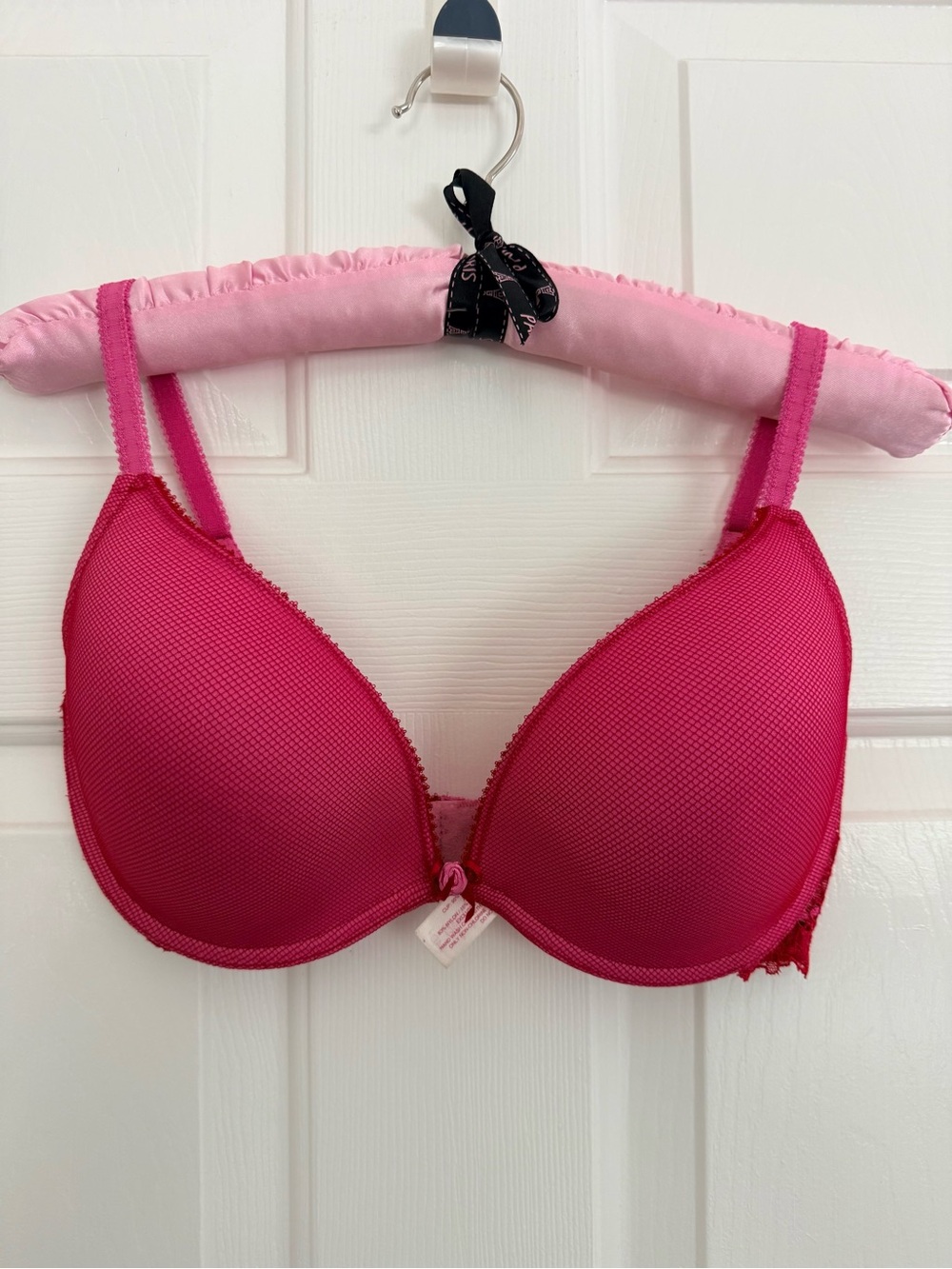 Jasmine & Ginger Bright Hot Pink Padded Bra